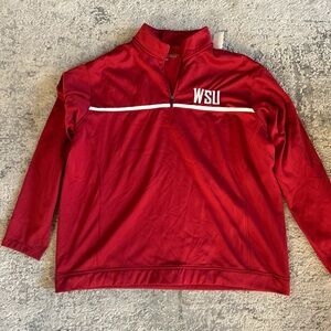 Nike Red Therma-Fit Golf Pullover